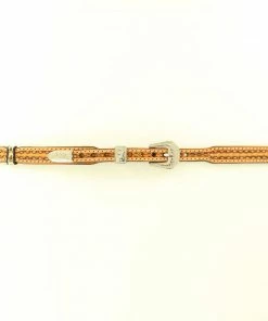 M & F Scalloped Ribbon Tan Hatband Hat Care & Accessories