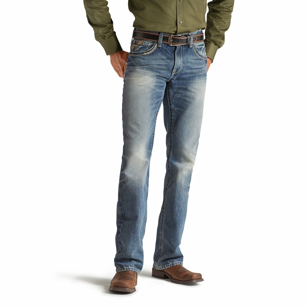 Jeans Ariat M5 Slim Gambler Stackable Straight Leg Jean 2 Jeans Ariat M5 Slim Gambler Stackable Straight Leg Jean