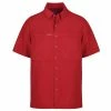Men's Game Guard Crimson MicroFiber Short Sleeve Shirt