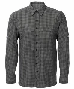 Men's Game Guard Gunmetal TekCheck Long Sleeve Shirt Long Sleeve Shirts