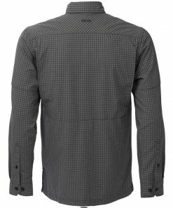 Men's Game Guard Gunmetal TekCheck Long Sleeve Shirt Long Sleeve Shirts