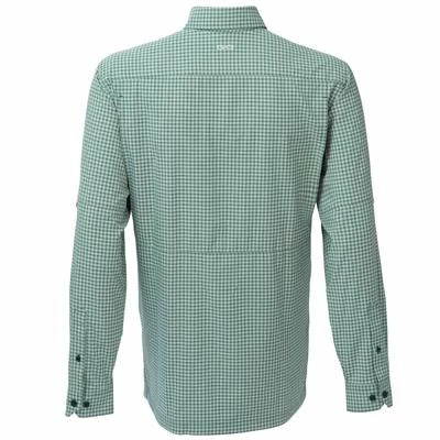 Men's Game Guard Green MicroTek Long Sleeve Shirt 2 Men's Game Guard Green MicroTek Long Sleeve Shirt