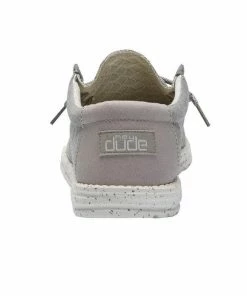 Men's Hey Dude Chambray Frost Grey Shoes