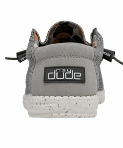 Shoes Men's Hey Dude Wally Sox Asphalt Shoe