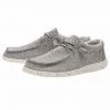 Men's Hey Dude Wally Sox Ash Shoes