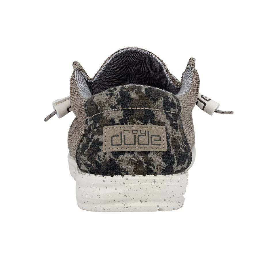 Men's Hey Dude Wally Stretch Blend Sand Dune Camo Shoe 4 Men's Hey Dude Wally Stretch Blend Sand Dune Camo Shoe