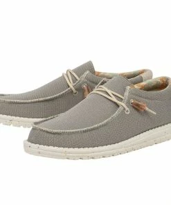 Men's Hey Dude Wally Eco Sox Cobblestone Shoe Shoes