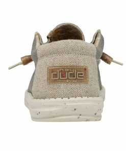 Men's Hey Dude Wally Eco Sox Cobblestone Shoe Shoes