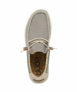 Men's Hey Dude Wally Eco Sox Cobblestone Shoe Shoes