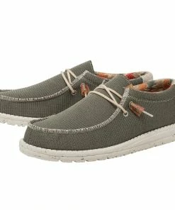 Men's Hey Dude Wally Eco Sox Algae Shoe Shoes