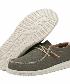 Men's Hey Dude Wally Eco Sox Algae Shoe Shoes