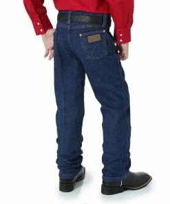 Boy's Wrangler Cowboy Cut Original Fit Prewashed Jeans (8-16)