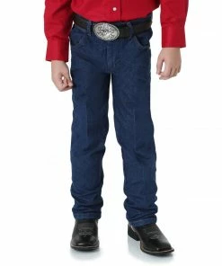 Boy's Wrangler Cowboy Cut Original Fit Prewashed Jeans Husky (8-18) Boy's Jeans
