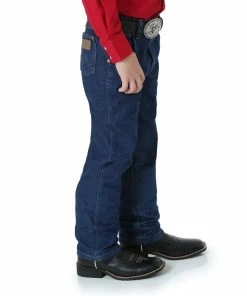 Boy's Wrangler Cowboy Cut Original Fit Prewashed Jeans (8-16)