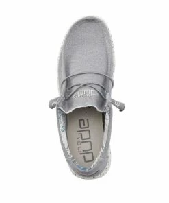 Men's Hey Dudes Wally Stretch Iron Shoe 5 Men's Hey Dudes Wally Stretch Iron Shoe