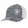 M & F Caps Grey/Navy Mesh Ball Cap