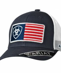 M & F Flag Ariat Cap
