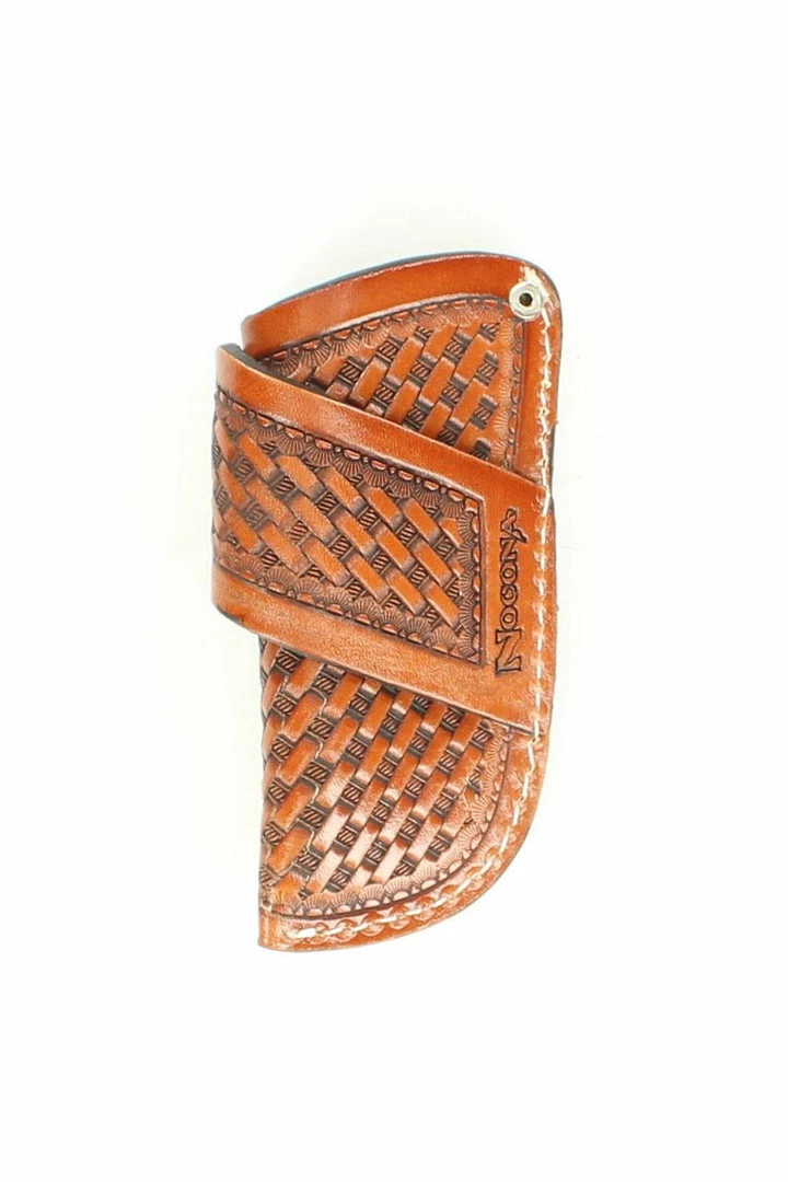 M & F Knife Sheaths Nocona Basketweave Knife Sheath 1 M & F Knife Sheaths Nocona Basketweave Knife Sheath