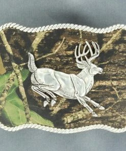 M & F Traditional Camo Buck Buckle Belt Buckles