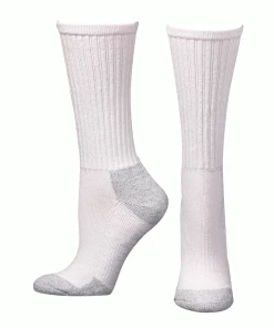M & F Boot Doctor Mid Calf 3 Pack White Socks Boot Care & Accessories