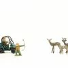 M & F Toys Hunter RTV W/Deer Hunter Toy Figurine Decor Set