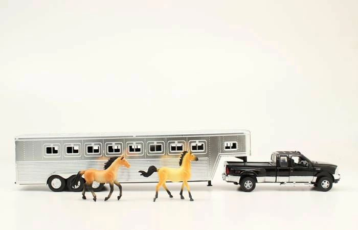 M & F Truck Horse Trailer Play Set 1 M & F Truck Horse Trailer Play Set