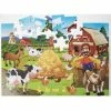 M & F Bigtime Barnyard 48 PC Farm Puzzle