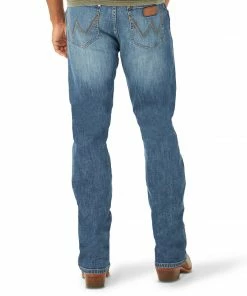 Jeans Men's Wrangler Slim Fit Retro Boot Cut Jean