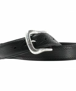M & F M&F Western Men's Ariat Black Leather Belt