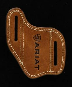 M & F Knife Sheaths Ariat Leather Knife Sheath Sleeve
