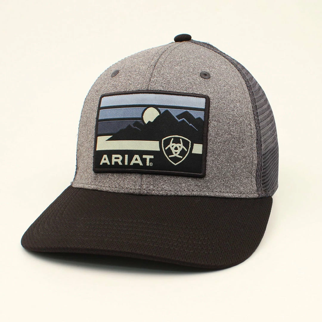 M & F Caps Black Ariat Patch Cap 1 M & F Caps Black Ariat Patch Cap