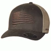M & F Ariat Flag Brown Cap