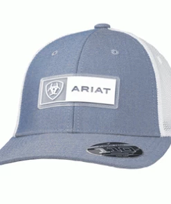 Ariat Light Blue Patch Cap Caps