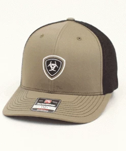 Caps Ariat Olive Shield Logo Cap