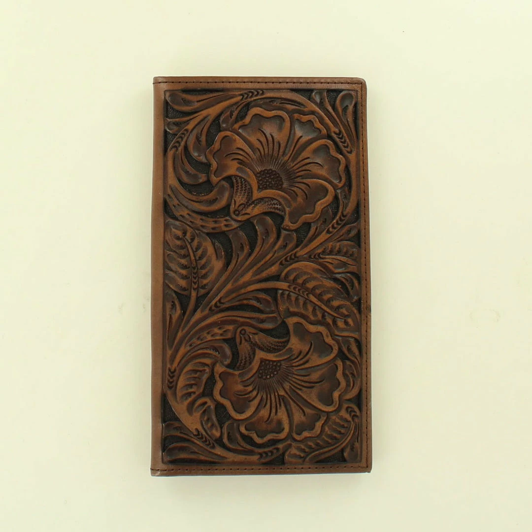M & F Wallets Fully Tooled Leather Wallet 1 M & F Wallets Fully Tooled Leather Wallet
