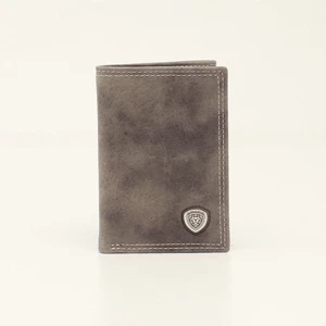 Wallets Ariat Trifold Gray Wallet 1 Wallets Ariat Trifold Gray Wallet