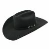 Felt Hats Ariat 3X Wool Black Felt Hat