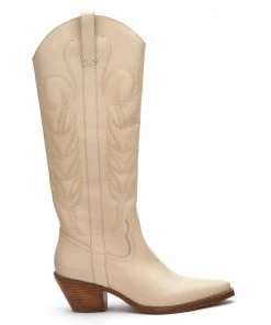 Women's Matisse Agency Ivory Leather Boot Boots