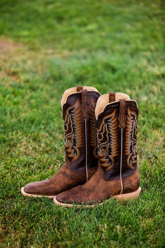 Men's R. Watson Tan Buff Brush Off Boot 1 Men's R. Watson Tan Buff Brush Off Boot