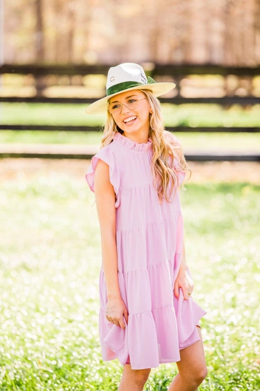 Entro Women's Baby Pink Dress Dresses 1 Entro Women's Baby Pink Dress Dresses