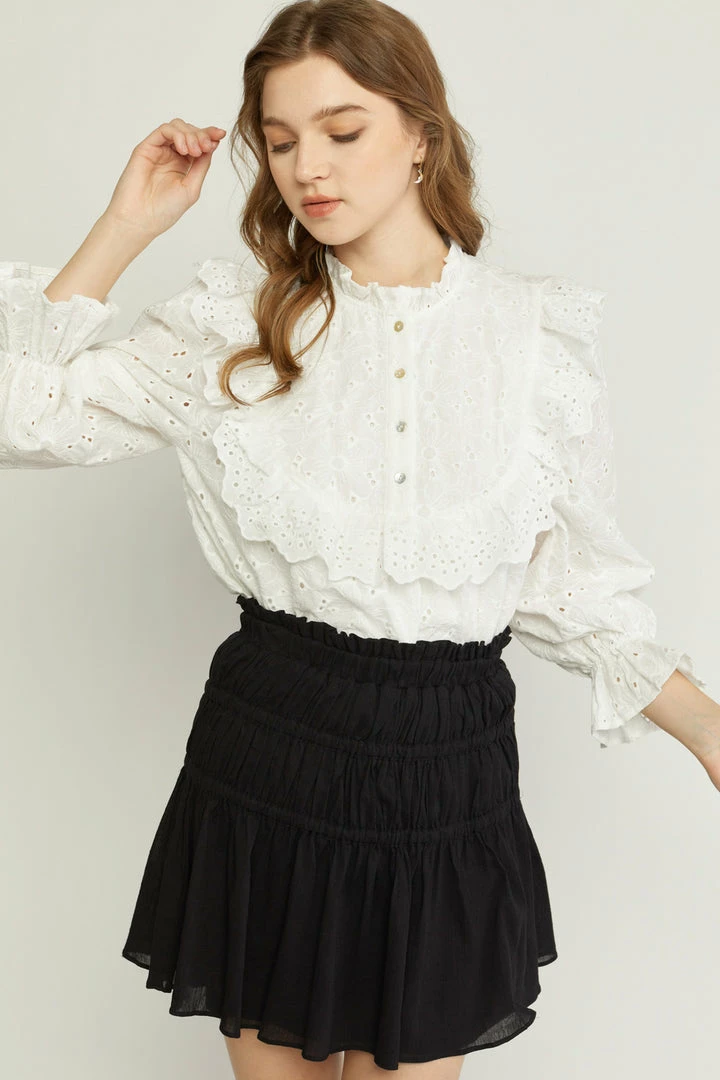 Entro Women's Black Skirt Bottoms 1 Entro Women's Black Skirt Bottoms