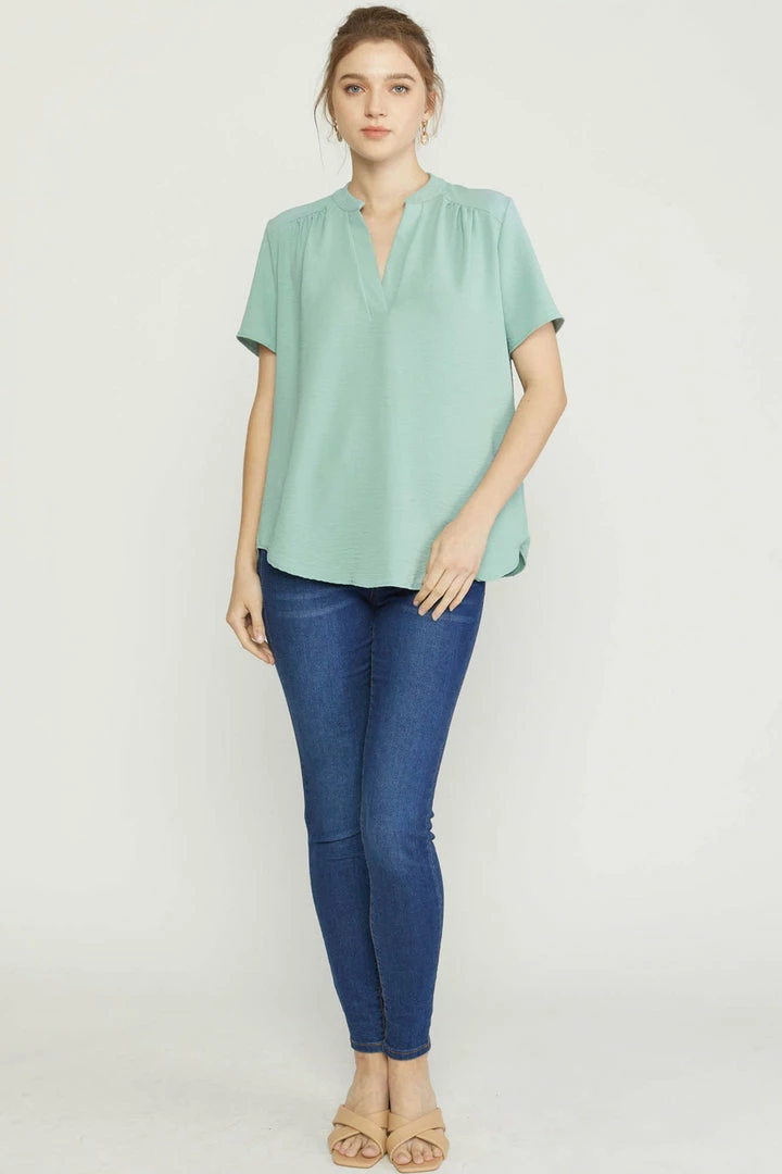 Entro Women's Short Sleeve Top 1 Entro Women's Short Sleeve Top