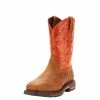 Ariat Men's WorkHog Wide Square Toe Steel Toe Work Boot