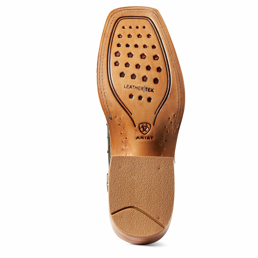 Men's Ariat Showman Mocha Western Boot 3 Men's Ariat Showman Mocha Western Boot