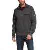 Ariat FR Rev 1/4 Zip Top Charcoal Heather Fire Resistant Clothing