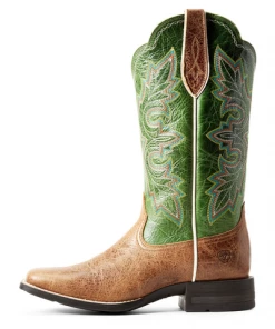 Ariat® Ladies Dark Tan & Treetop Green Breakout Boots