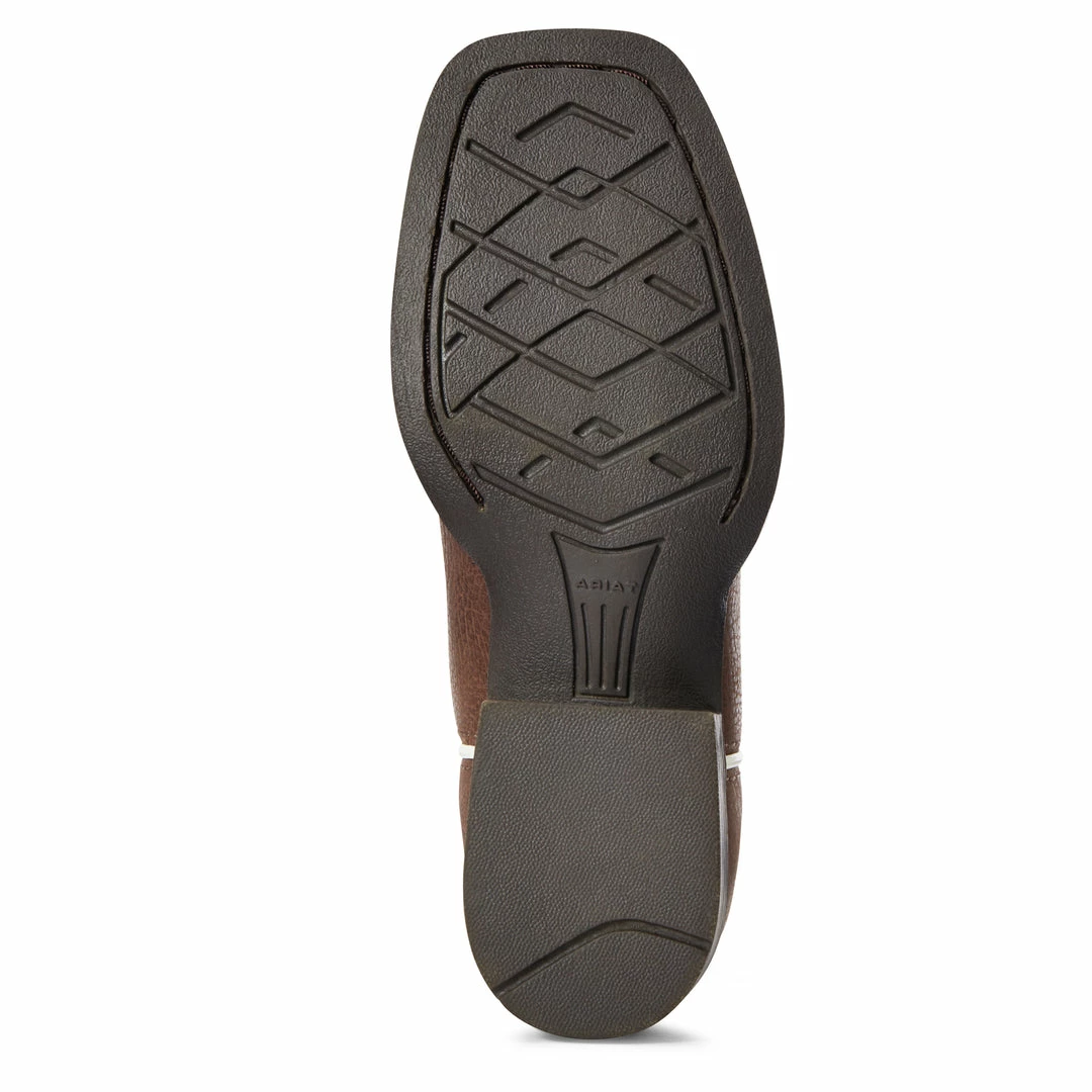 Kids Ariat Lil Hoss Chocolate/Navy Boot Kids Boots 3 Kids Ariat Lil Hoss Chocolate/Navy Boot Kids Boots