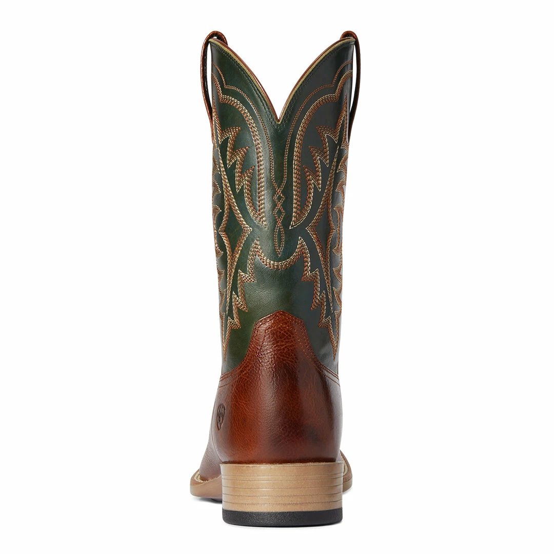 Western Boots Men's Ariat Ryden Ultra Gingersnap/Tack Green Square Toe Boots 2 Western Boots Men's Ariat Ryden Ultra Gingersnap/Tack Green Square Toe Boots