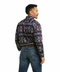 Men's Ariat Kyron Classic Black Long Sleeve Shirt