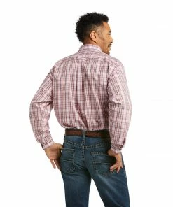 Long Sleeve Shirts Men's Ariat Wrinkle Free Olindo Shirt